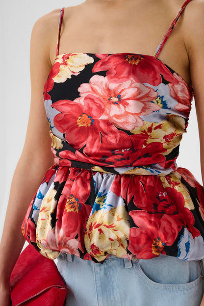 SIGRIDA SILK TOP GESTUZ
