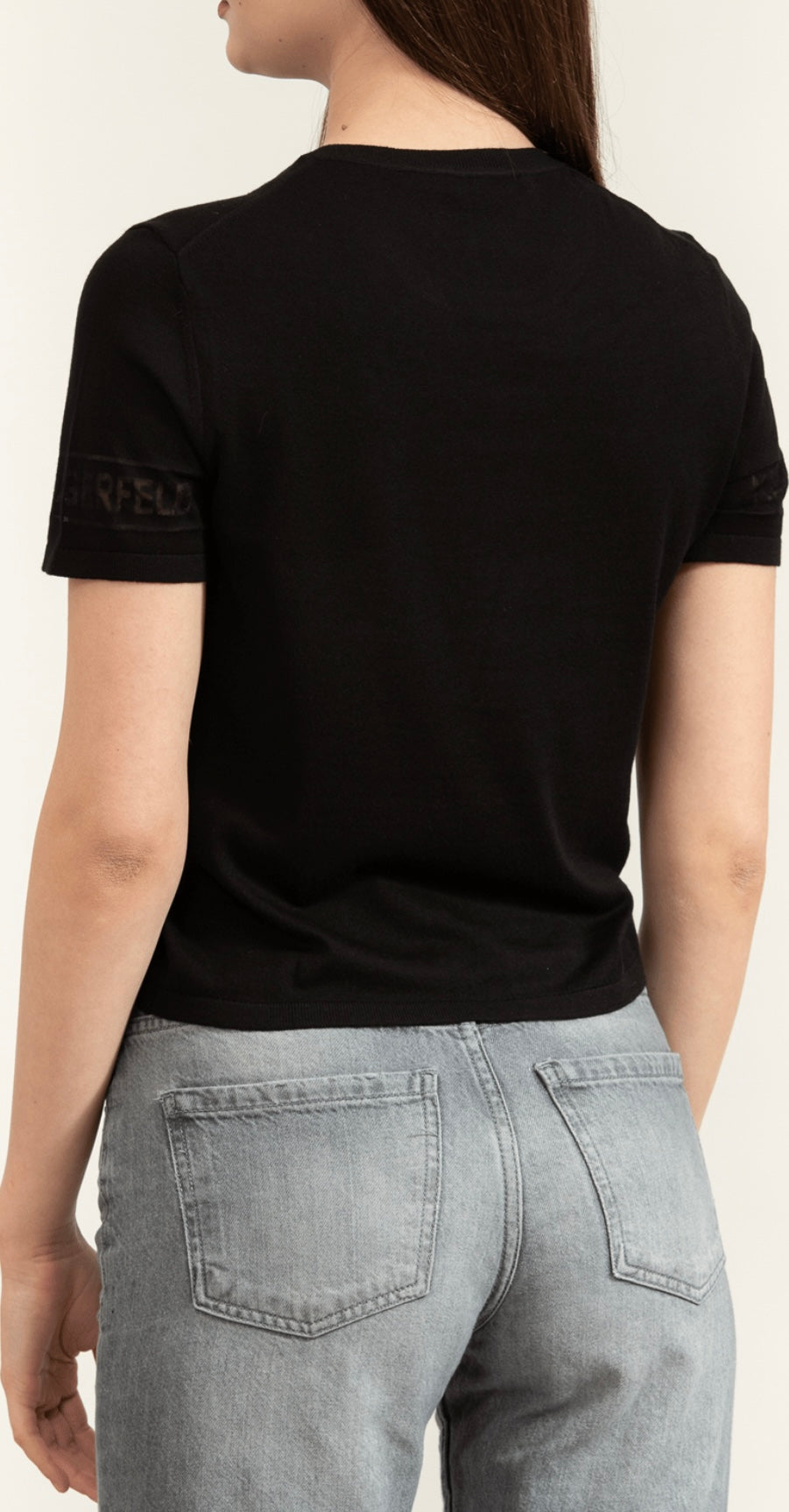 LOGO KNIT TSHIRT KARL LAGERFELD