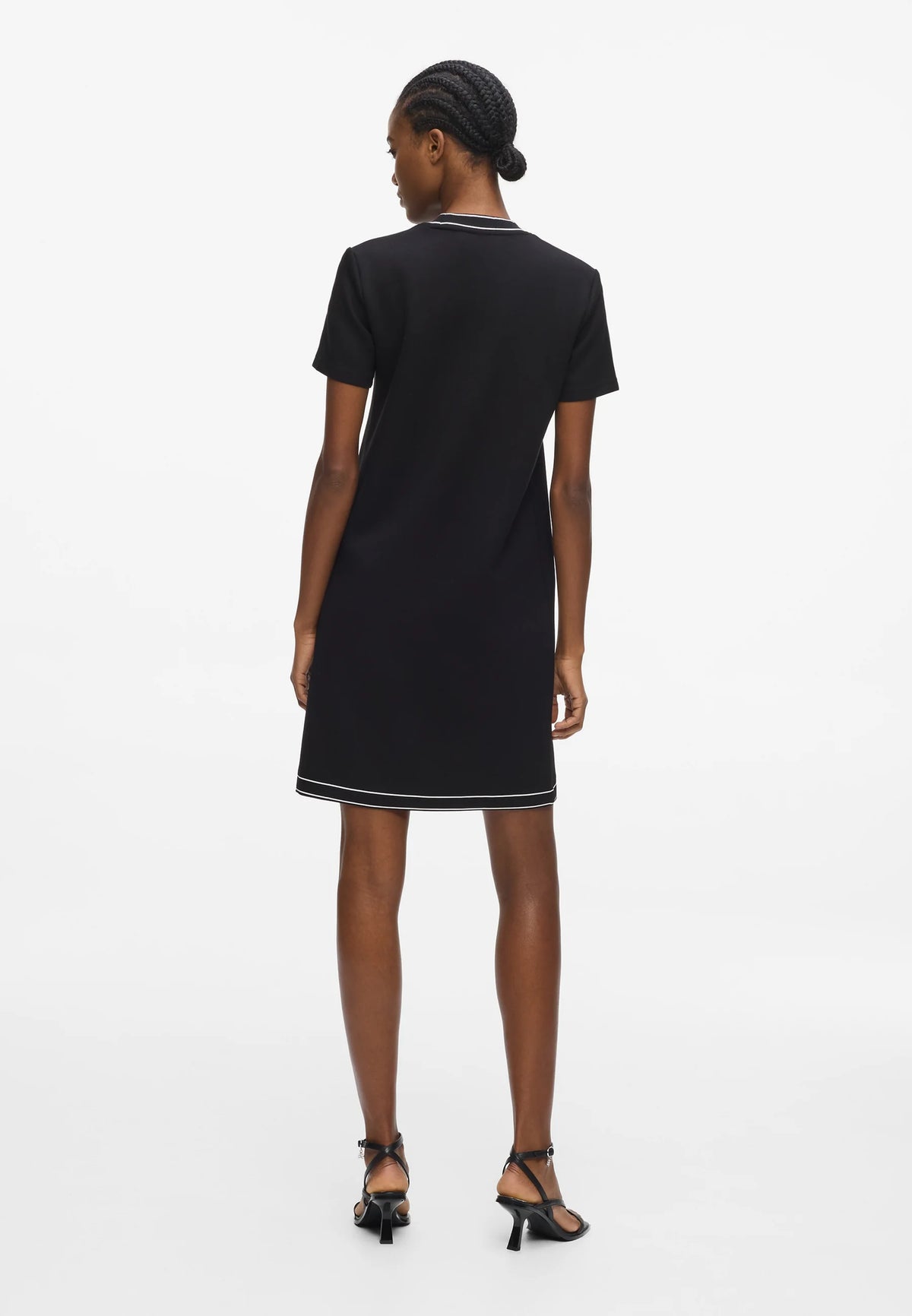 LOGO JERSEY KLÄNNING KARL LAGERFELD
