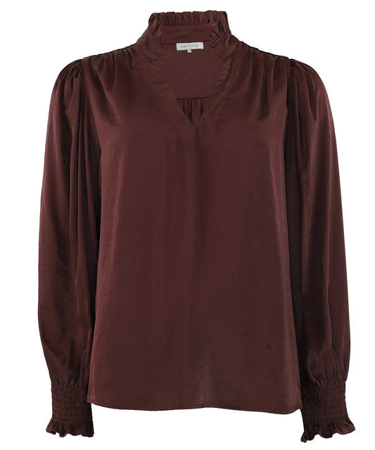 VINRÖD SATIN BLUS CONTINUE