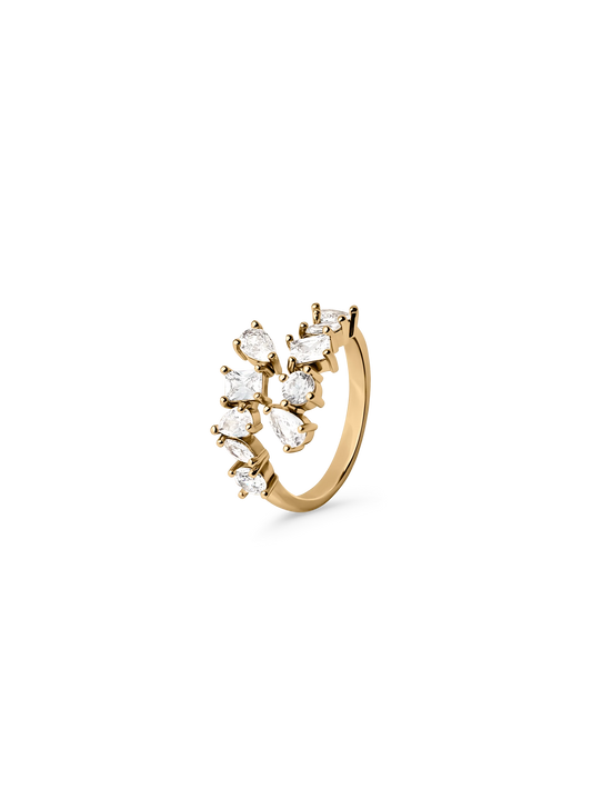 ADJUSTABLE LITHE RING GULD