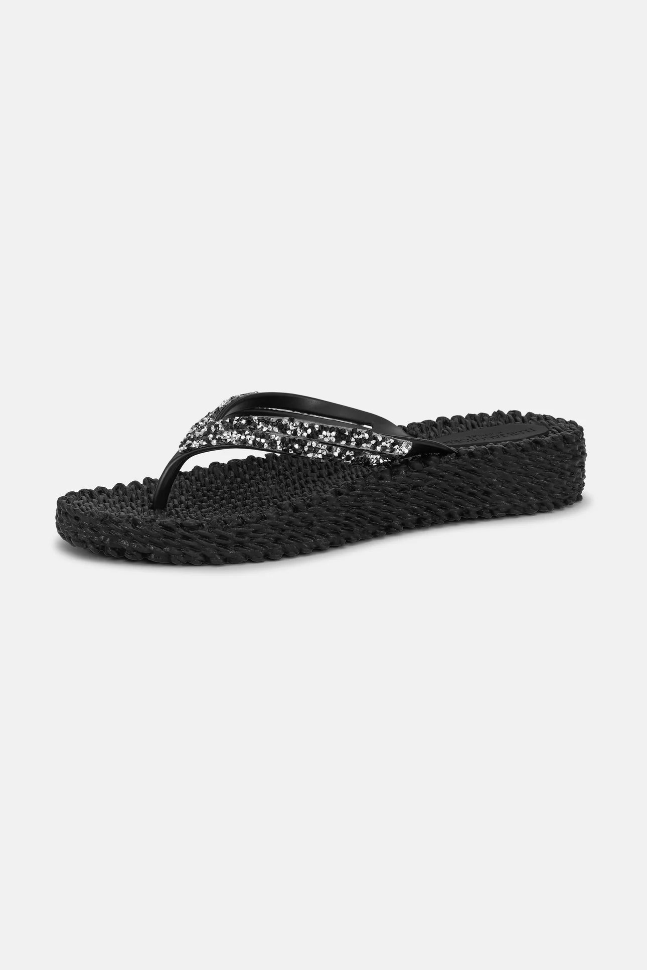 FLIP FLOP STENAR HÖG SULA SVART ILSE JACOBSEN
