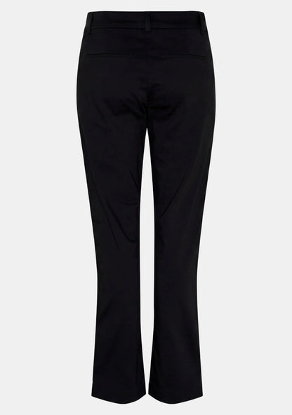 LONG HIGHWAIST CHINO BLACK ISAY
