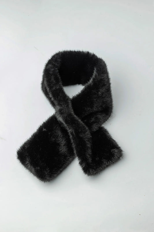 ANAIS SCARF BLACK BOW19