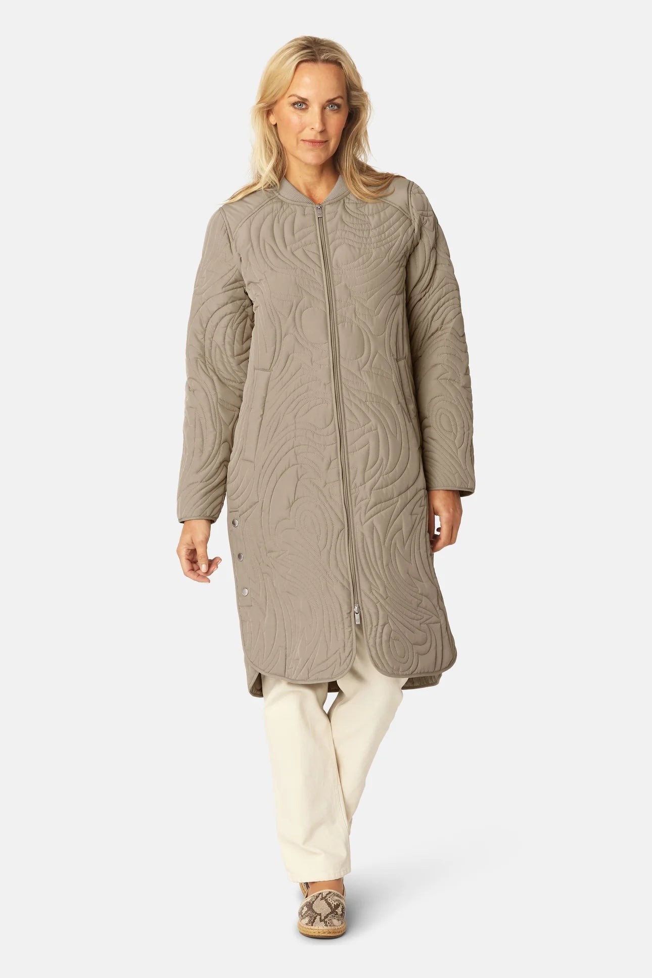 ILSE JACOBSEN CORIANDER LOBG JACKET