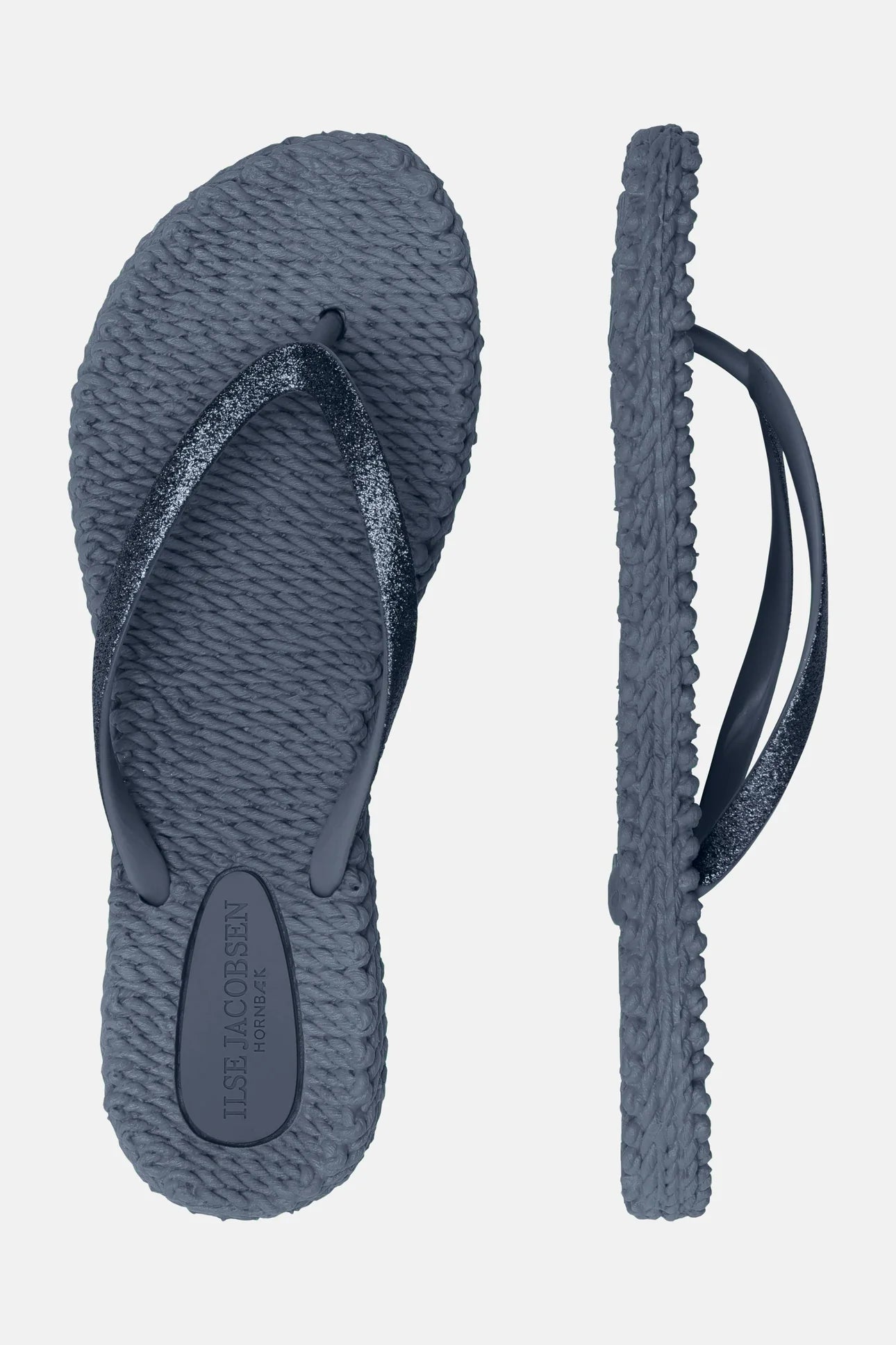 FLIP FLOP GLITTER BLÅ ILSE JACOBSEN