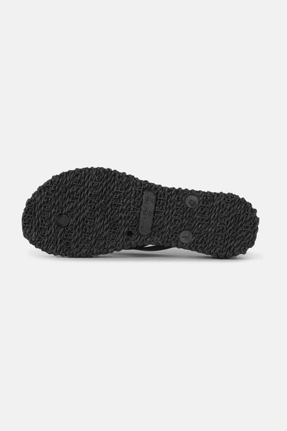 FLIP FLOP HÖG SULA GLITTER SVART ILSE JACOBSEN