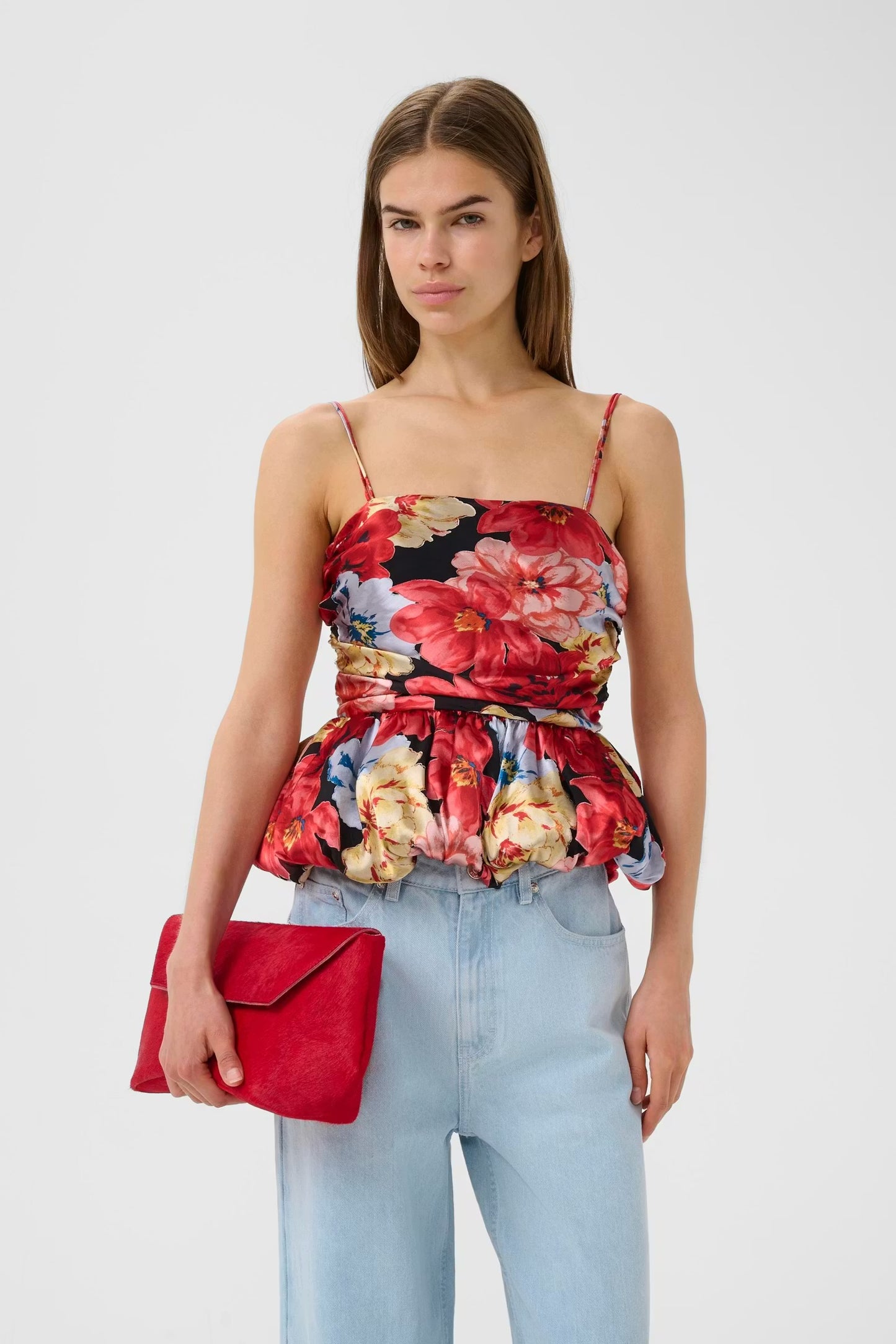 SIGRIDA SILK TOP GESTUZ