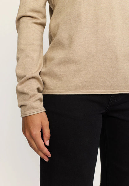 MARLA KNIT ROLL EDGE