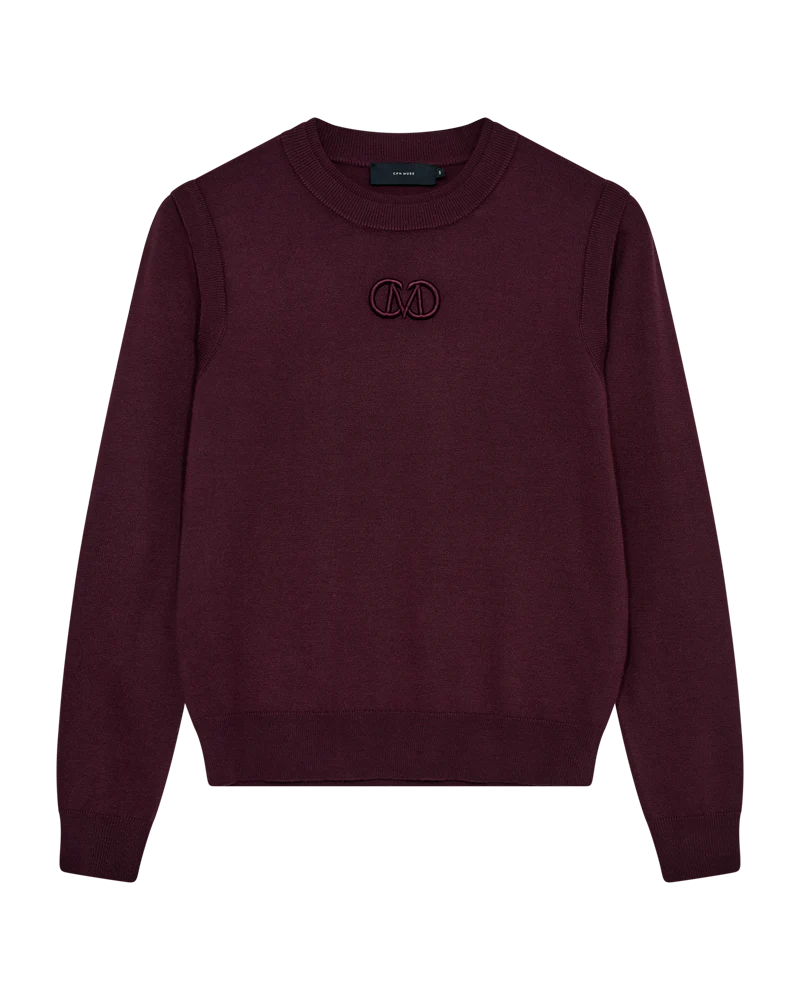 COPENHAGEN MUSE PULLOVER VINRÖD
