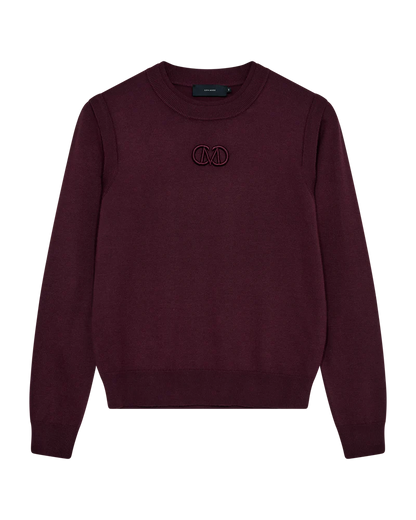 COPENHAGEN MUSE PULLOVER VINRÖD