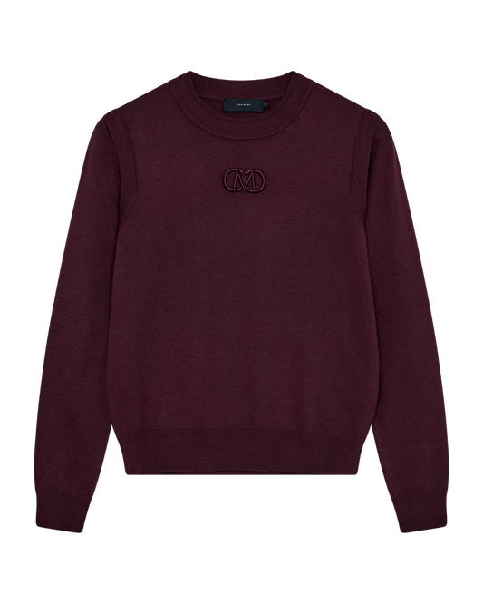COPENHAGEN MUSE PULLOVER VINRÖD