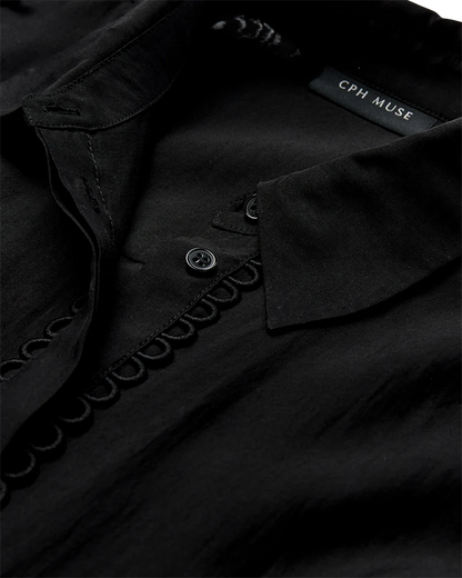 MOLLY BLUS SVART COPENHAGEN MUSE
