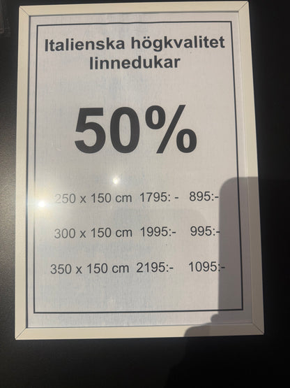 ITALIENSKA HÖGKVALITET MINNEDUKAR 300X150CM