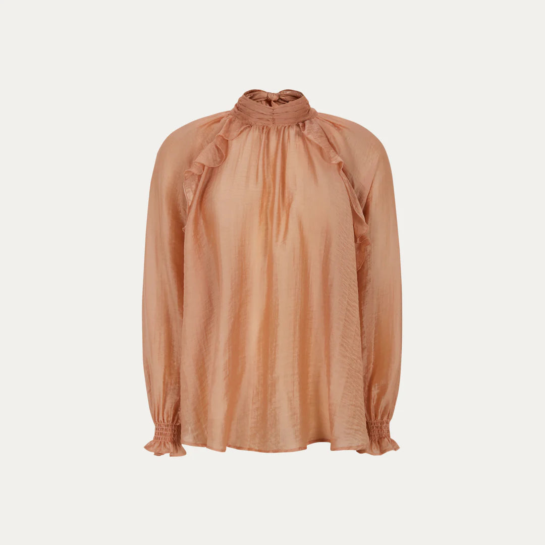 RACHEL FRILL BLOUSE SOFT REBELS