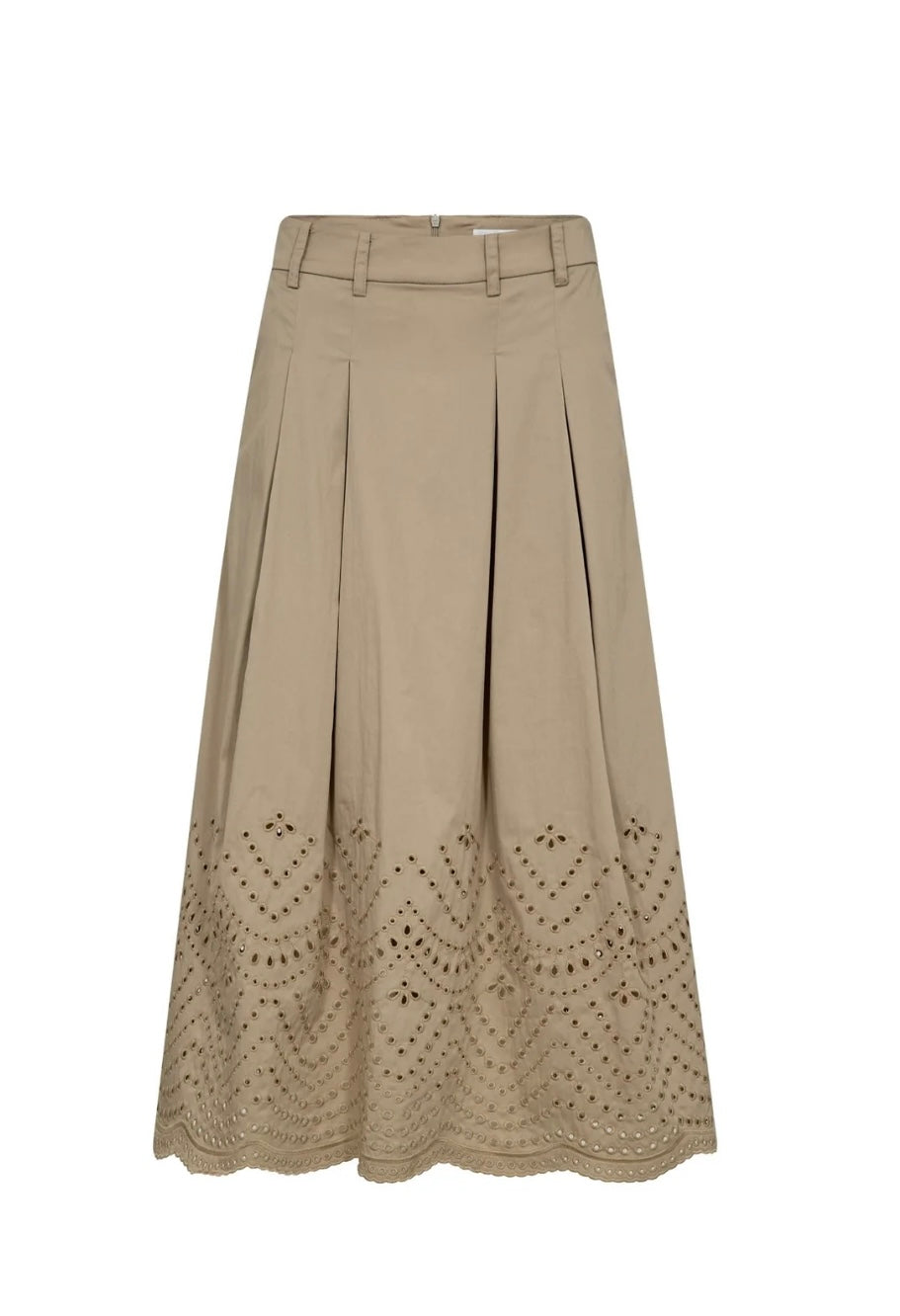 POPPY KJOL BEIGE CO COUTURE