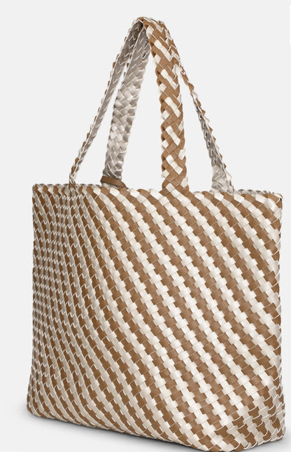 ILSE JACOBSEN GULDSAND/METALLIC VÄSKA