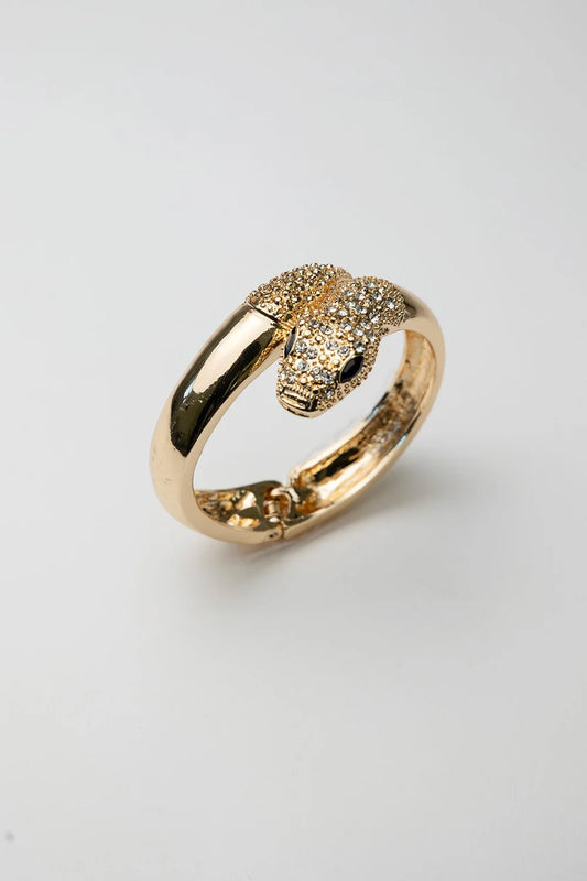 SNAKE BRACELET GOLD BOW19