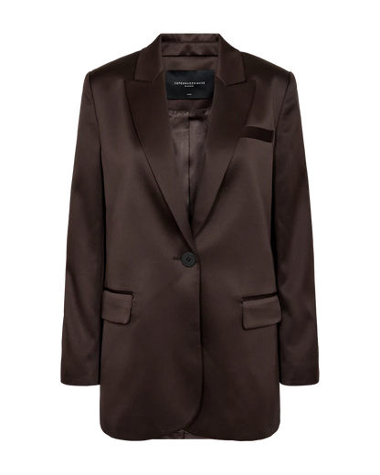 SHINE BLAZER IN BROWN COPENHAGEN MUSE