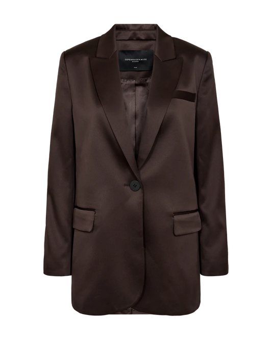 SHINE BLAZER IN BROWN COPENHAGEN MUSE