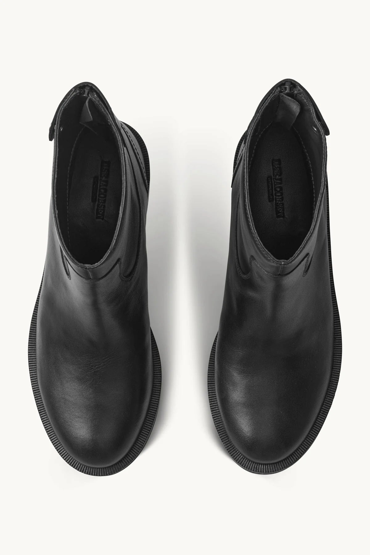 LÄDERBOOTS SVARTA ILSE JACOBSEN