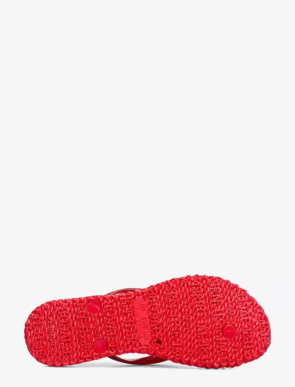 FLIP FLOP RÖDA GLITTER ILSE JACOBSEN