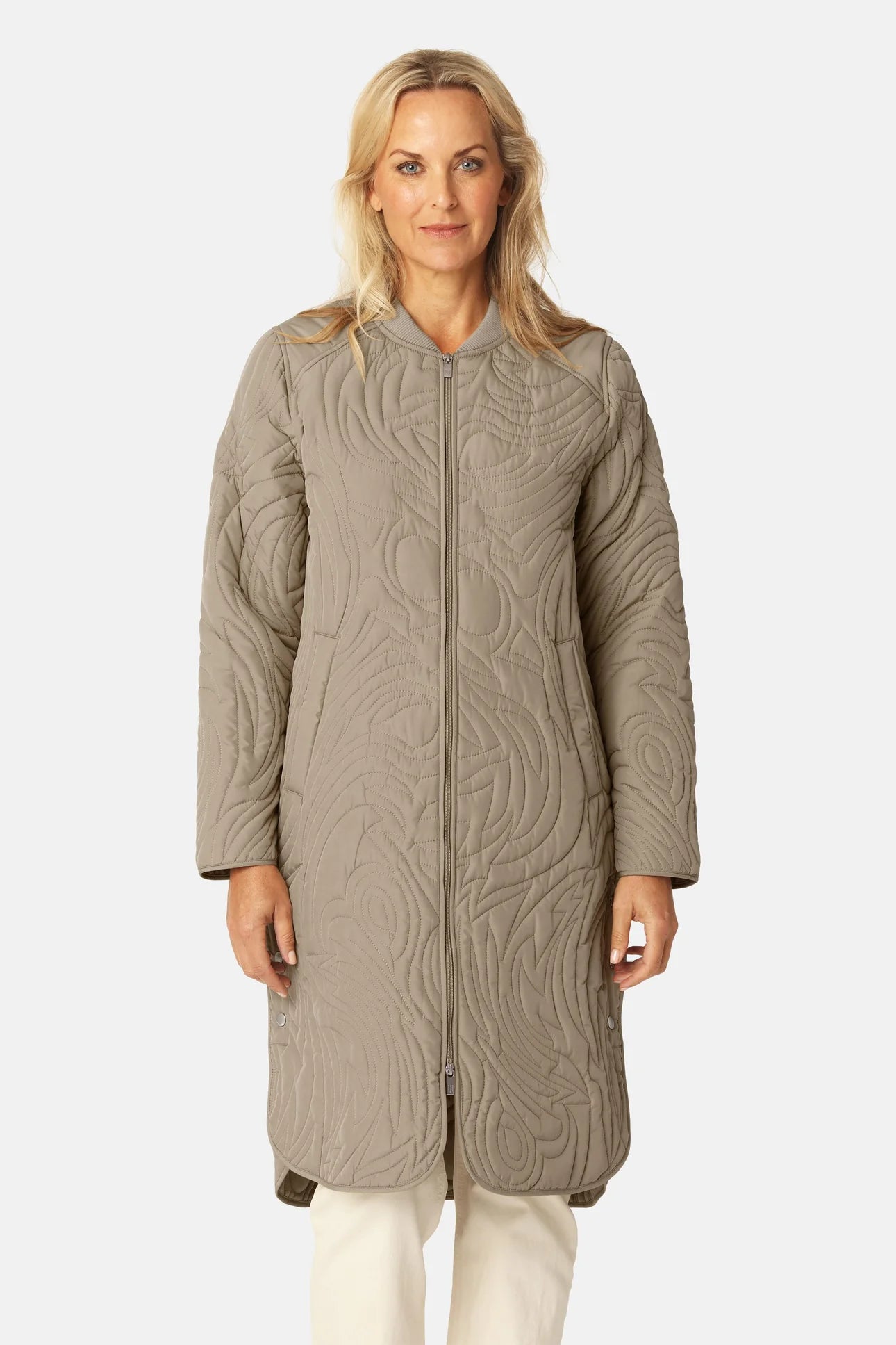 ILSE JACOBSEN CORIANDER LOBG JACKET