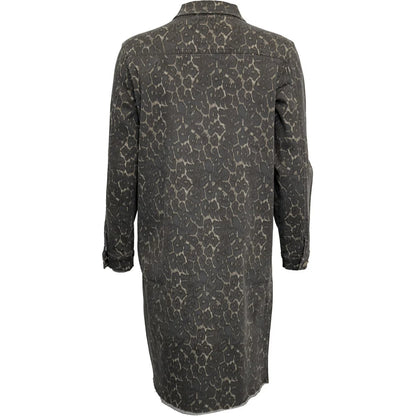 FOXY LEOPARD LÅNG JACKA
