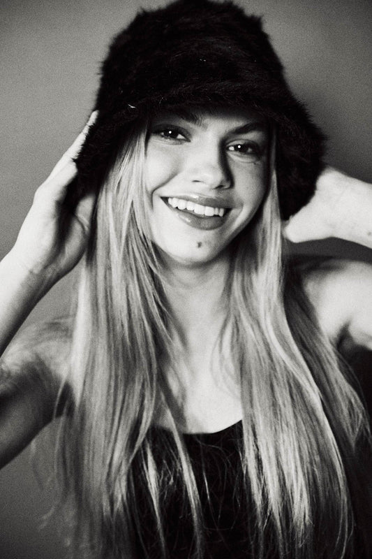 ANAIS BUCKET HAT BLACK BOW19