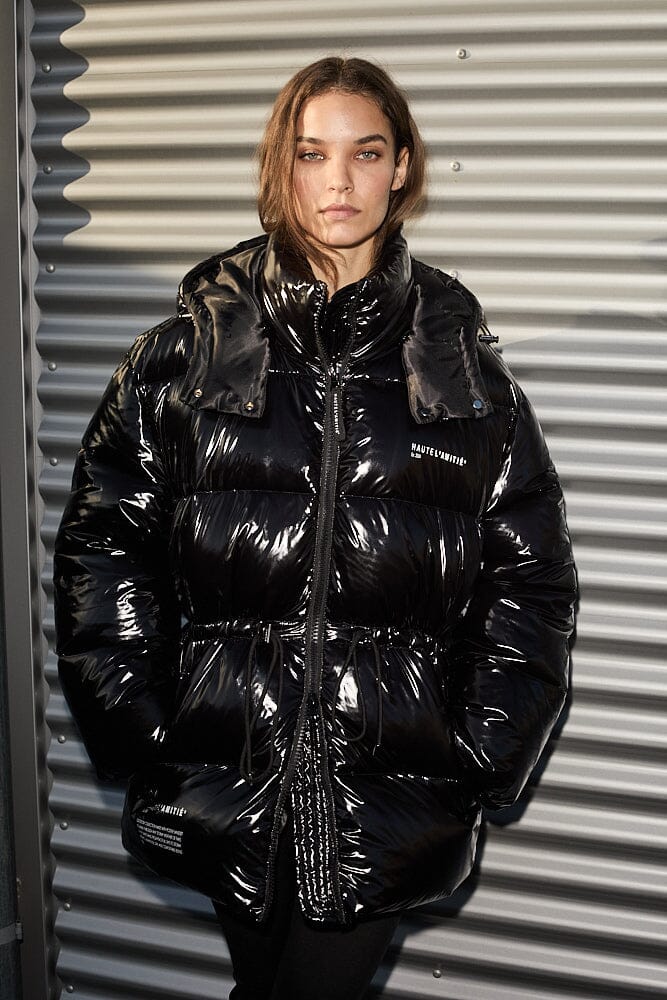 HAUTE LAMITE PUFFER JACKET BLACK