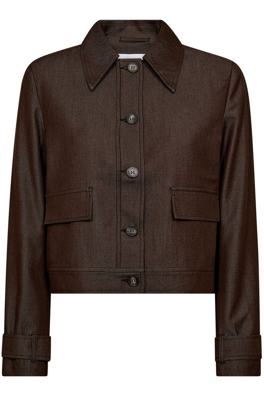 TERRY DENIM JACKET CO COUTURE