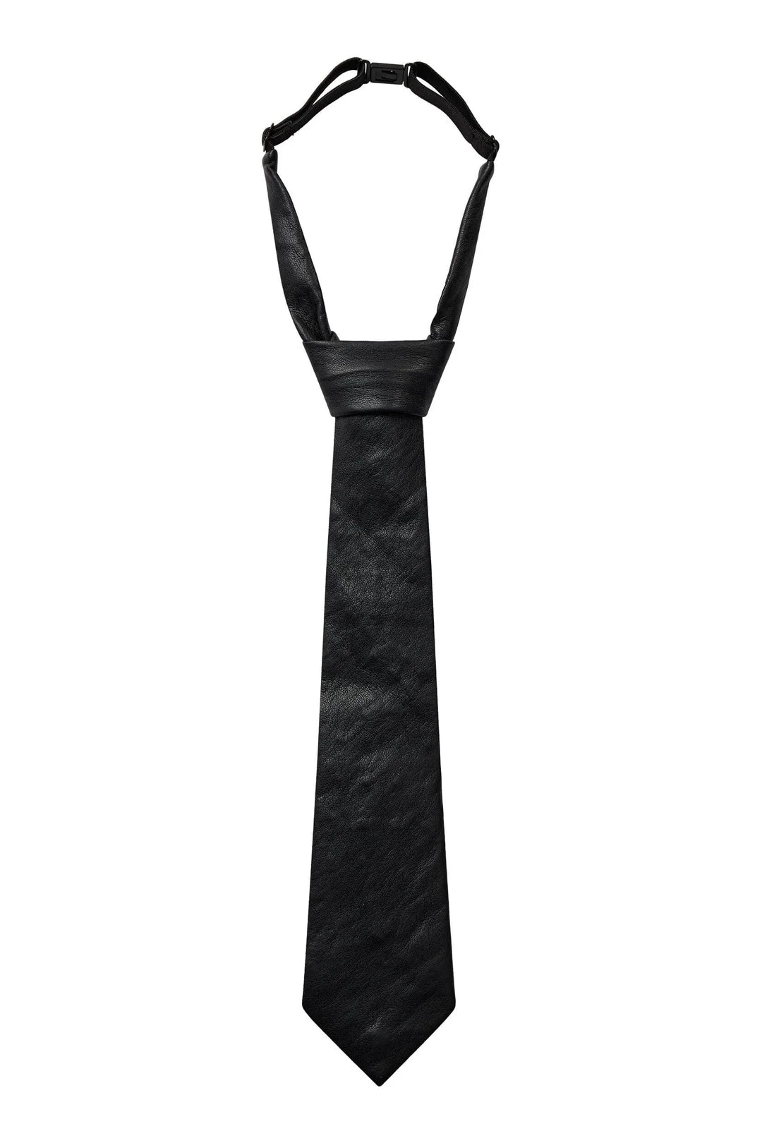 SVART PU SLIPS HAUTE LAMITIE