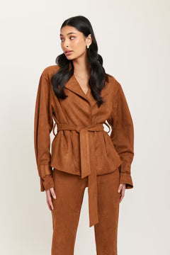 MELISSA SUEDE JACKET