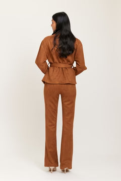 MELISSA SUEDE PANT