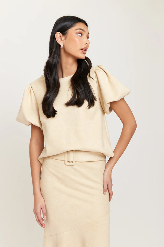 BEATA SUEDE BLOUSE RUT&CIRCLE