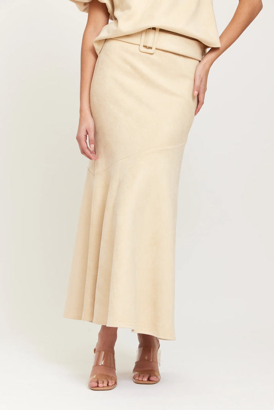 BEATA SUEDE SKIRT RUT&CIRCLE