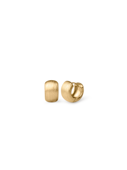 BRUSHED DOME HOOPS GULD