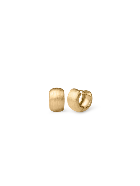 BRUSHED DOME HOOPS GULD