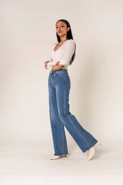 OLIVIA TALL WIDE JEANS