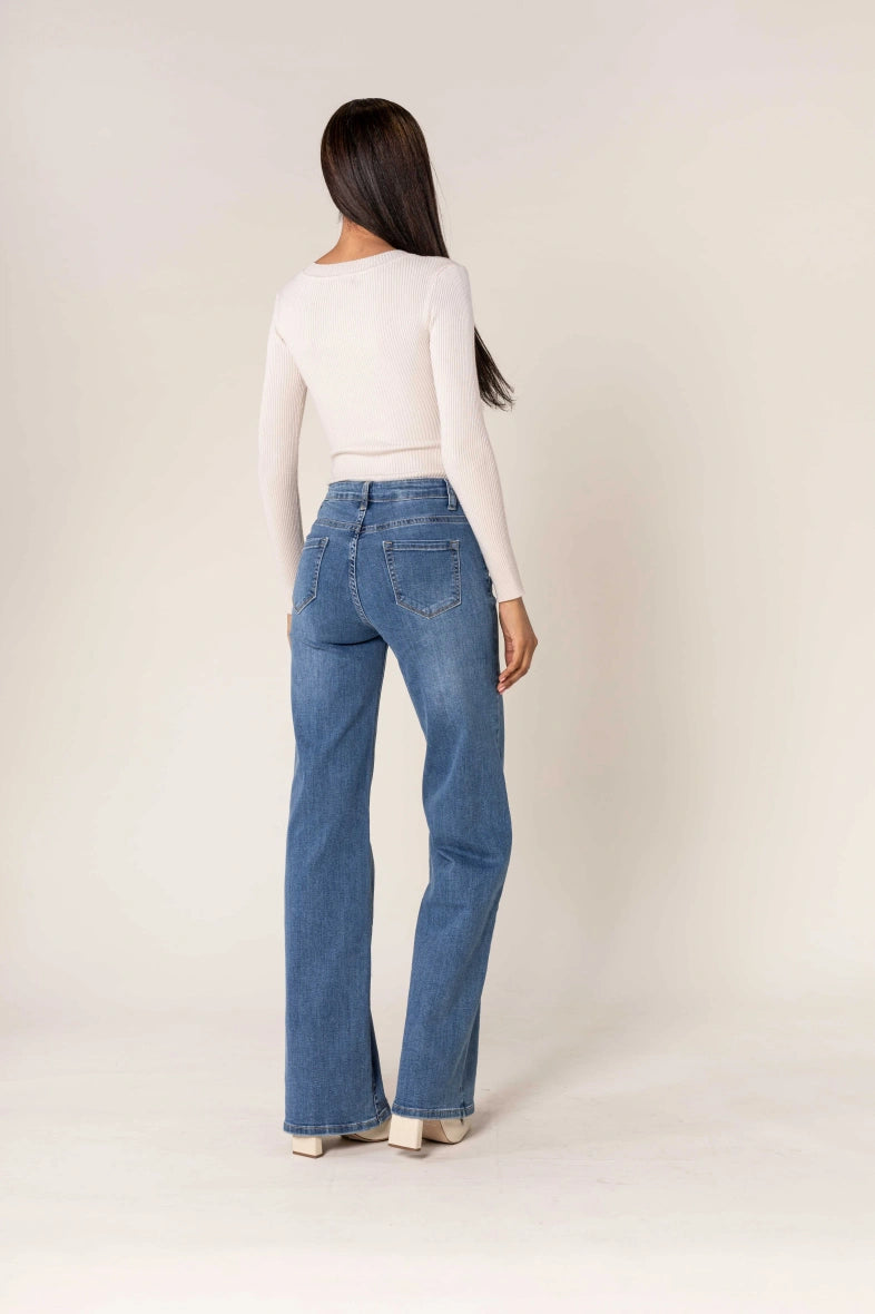 OLIVIA TALL WIDE JEANS