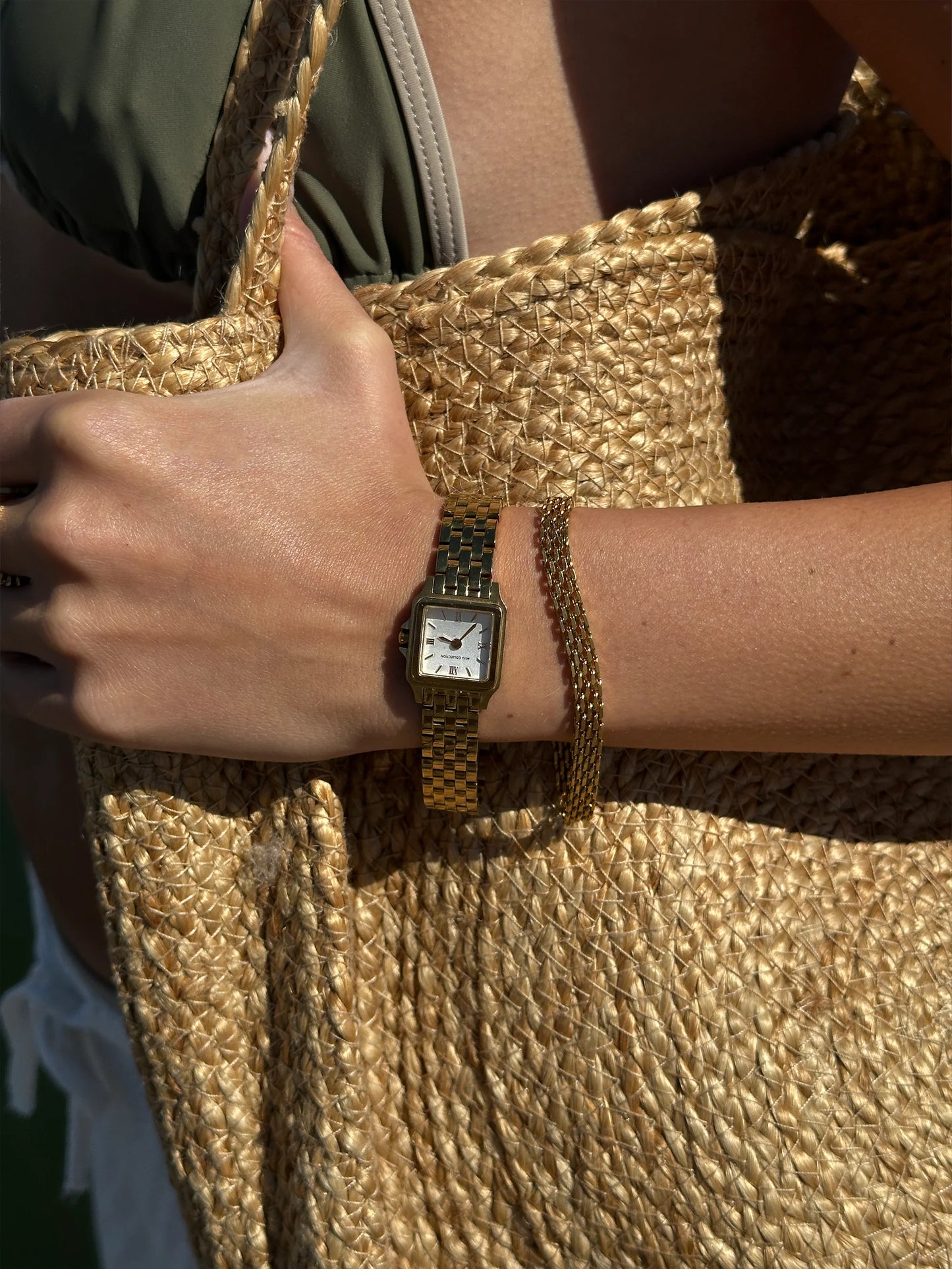 MESH LINK BRACELET GULD