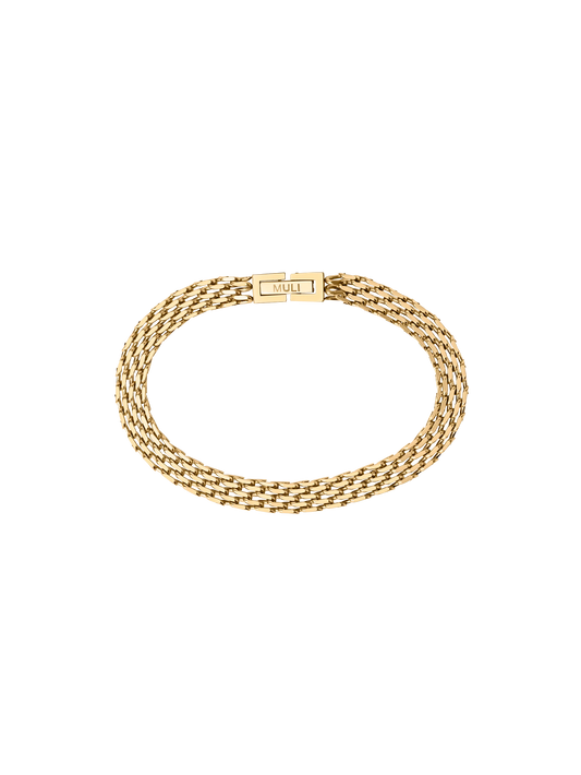 MESH LINK BRACELET GULD