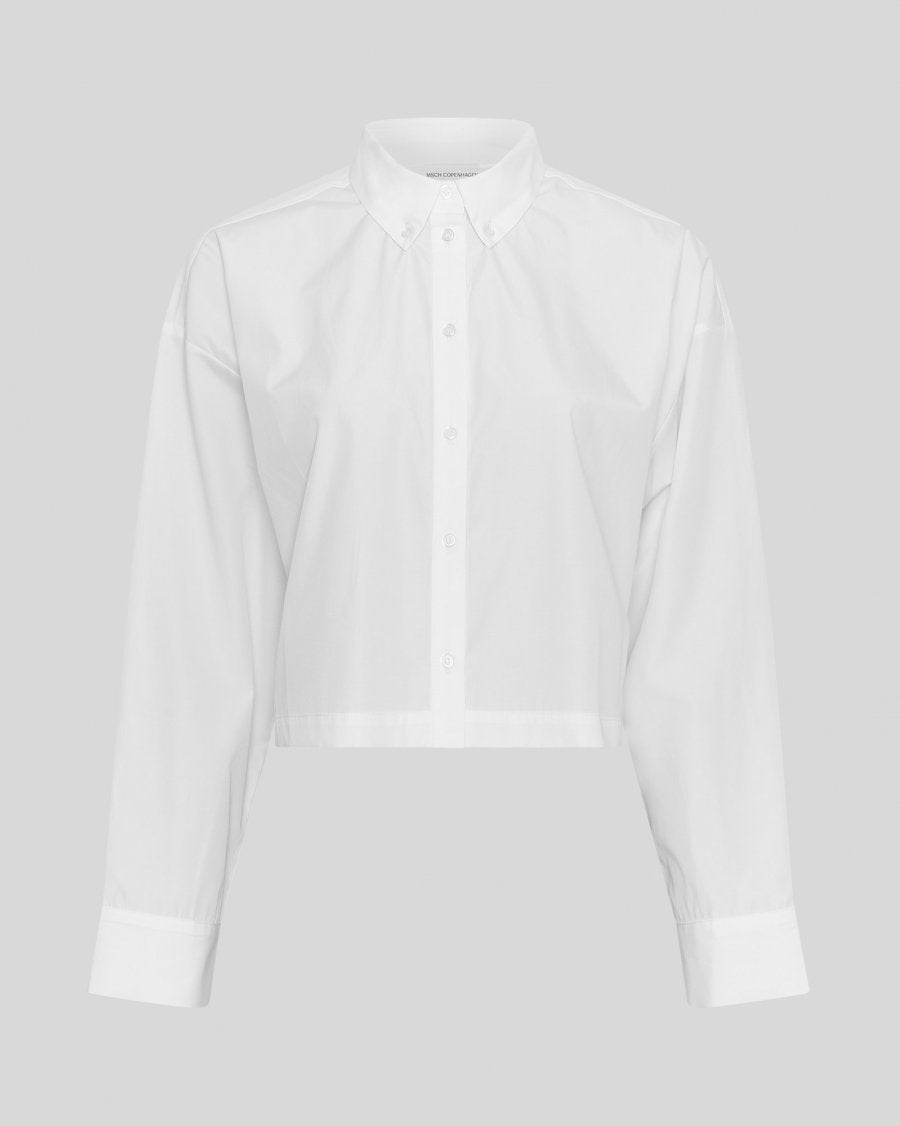 CROPPED WHITE SHIRT