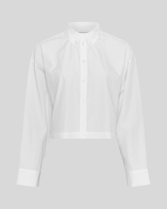 CROPPED WHITE SHIRT