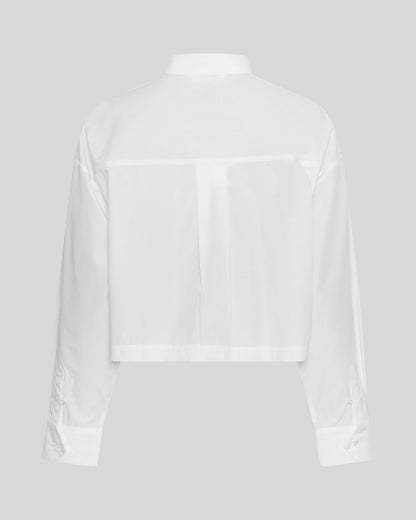 CROPPED WHITE SHIRT