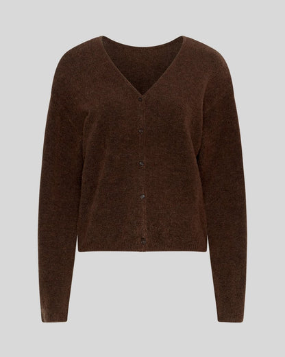MILANIA CARDIGAN BRUN