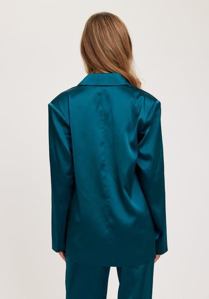 SIRI SATIN BLAZER