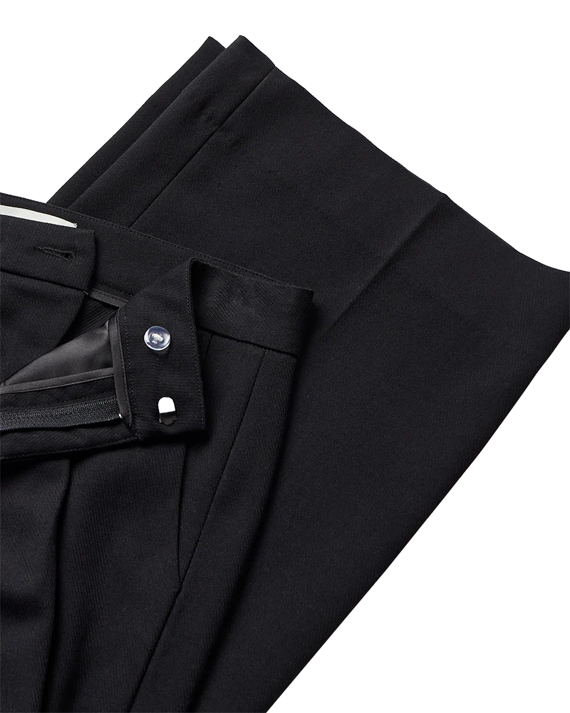 TAILOR WIDE BLACK PANTS