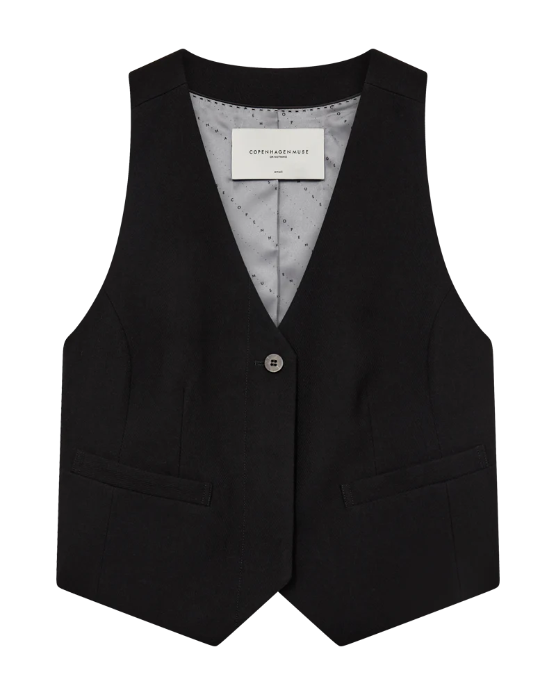 TAILOR VÄST SVART