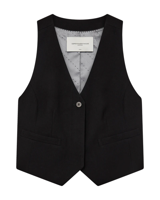 TAILOR VÄST SVART